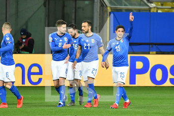 2019-03-26 - Esultanza azzurra - QUALIFICAZIONI EUROPEI 2020 - ITALIA VS LIECHTENSTEIN - UEFA EUROPEAN - SOCCER